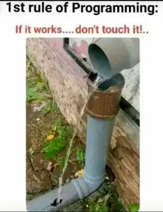 Don't touch the old code