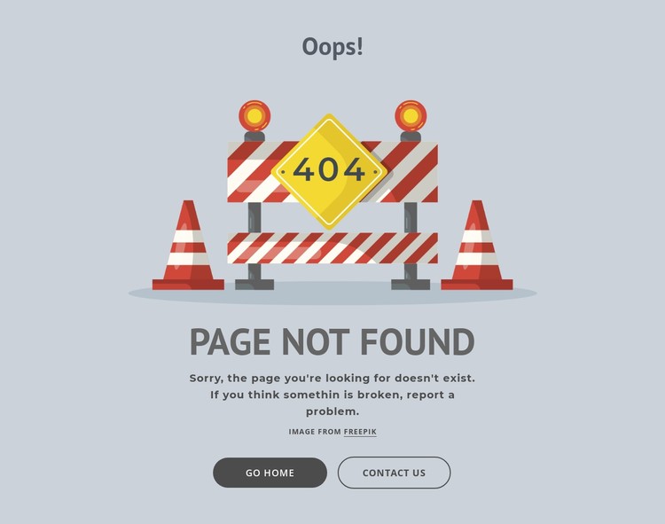 Прикольная 404 страница на сайте